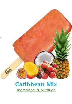 Fruti - Caribbean Mix frozen fruit bar