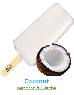 Fruti - Coconut frozen fruit bar