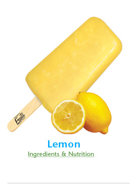 Fruti - Lemon frozen fruit bar